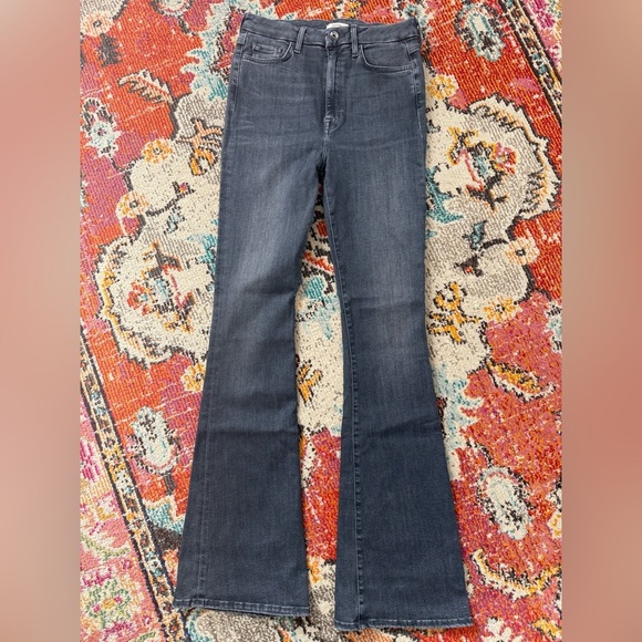 NWT Splendid Women's Super High-Rise Bootcut Jeans - Dark Grey - Picture 4 of 6